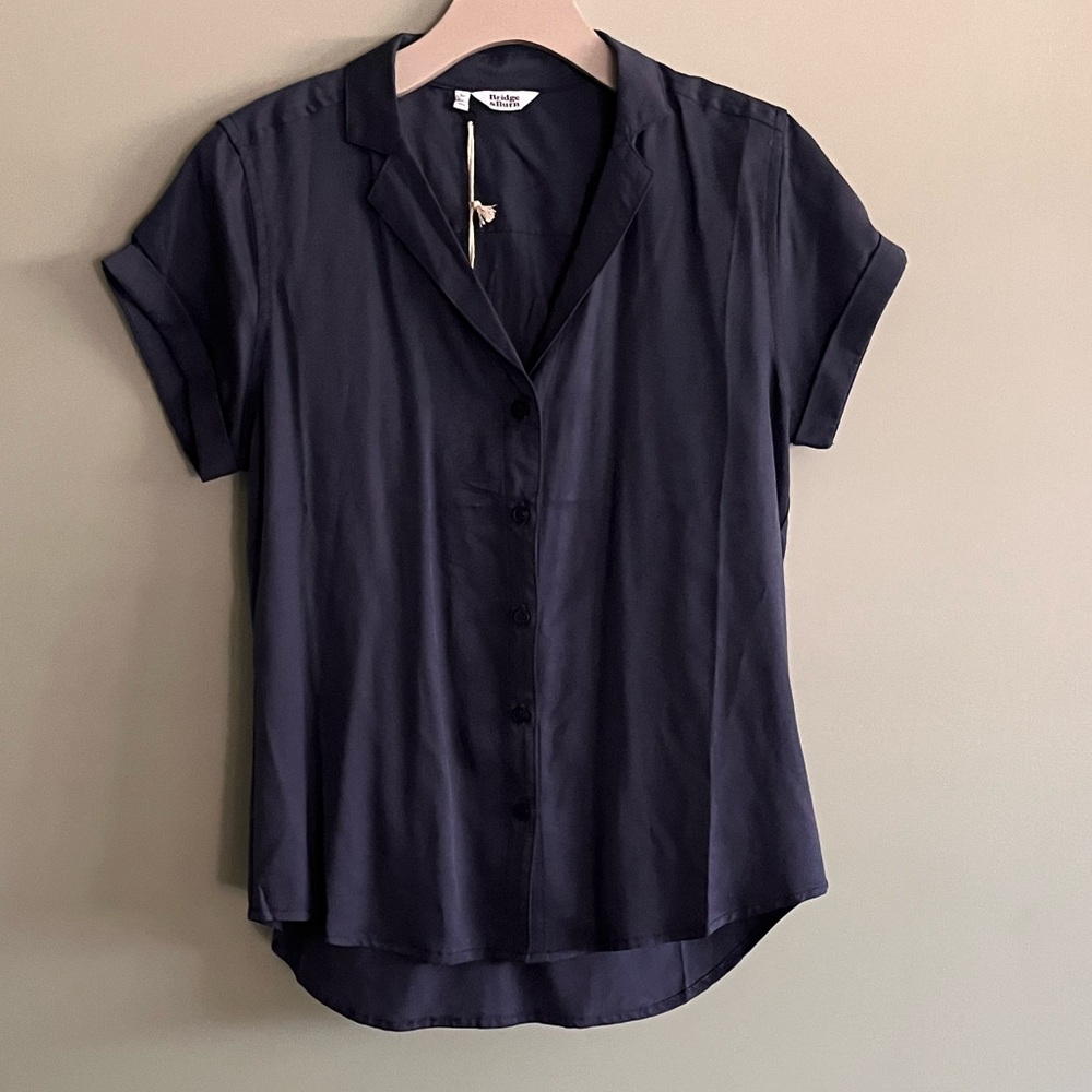 Bridge & Burn Innes Navy Shirt